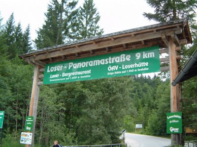 Loser Panorama Straße