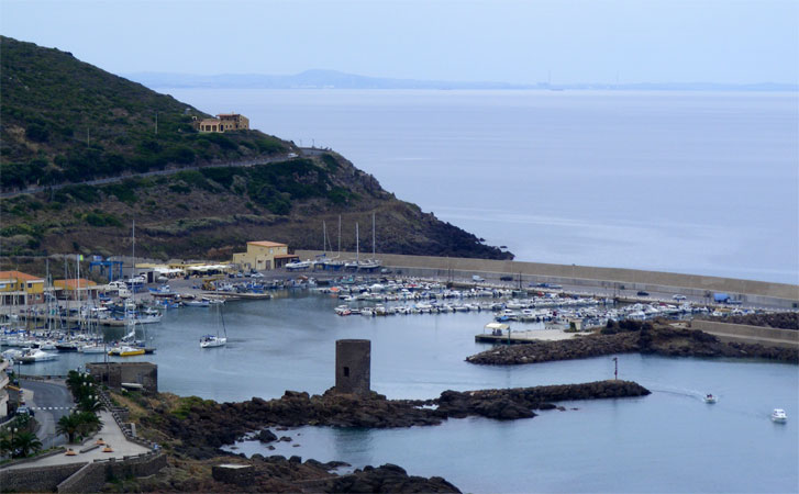 Hafen von castelsardo
