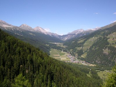 Berge um S. Maria / Schweiz